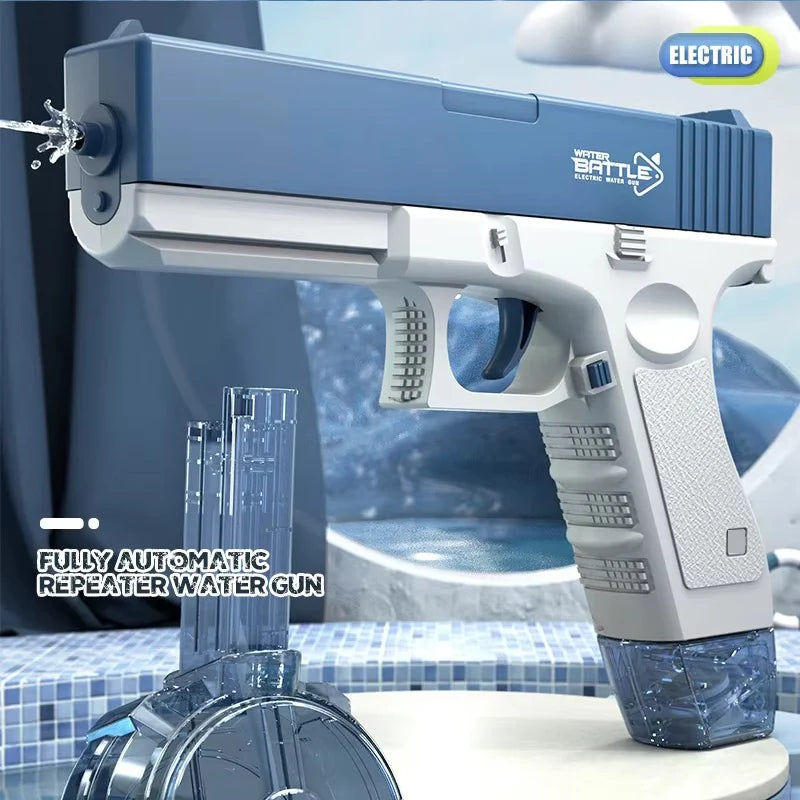 Soak'd™ Full-Auto Electric Water Gun Pistol – Summer Toy for All Ages